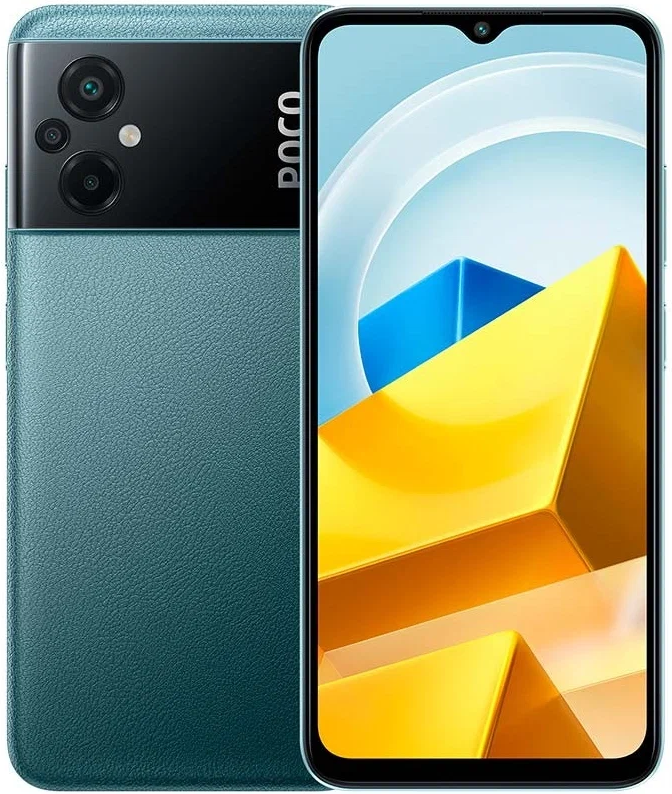 Смартфон Xiaomi Poco M5, 6.128 Гб Global, Dual SIM (nano SIM), зеленый